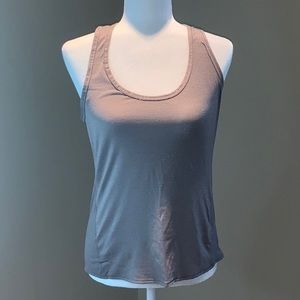 Athleta racerback tank with shimmer Small